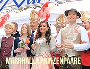 Vorstellung der Narrhalla Prinzenpaare 2020 auf dem Viktualienmarkt (©Foto: Martin Schmitz)